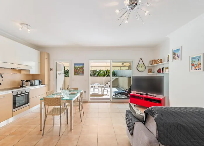 Apartament L'imperial, Terrasse Mentona